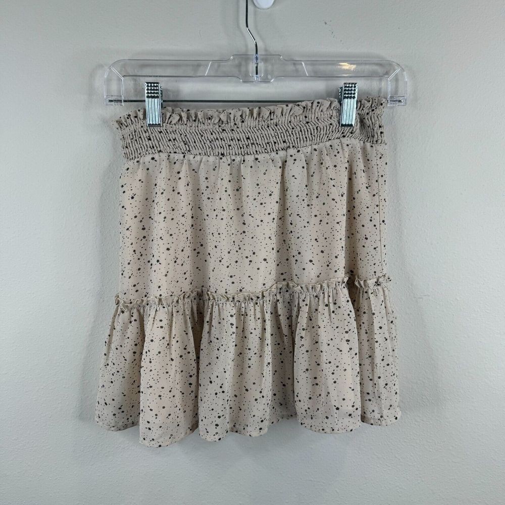 Altar'd State Womens Skirt‎ Size XS Ruffle Short Lined Summer Casual Boho